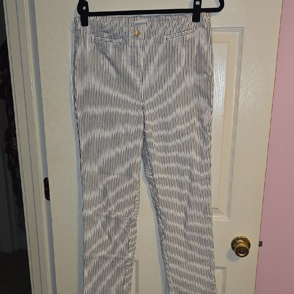 Zac & Rachel Blue and White Striped‎ Garment